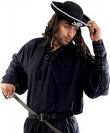 authentic medieval pirate shirt for poet's john coxon cosplay - thepiratedressing c1004 logo