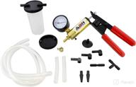 abn universal brake bleeder kit with vacuum pump & brake bleeding tester - ideal for automotive service & airtight food canning logo