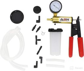 img 1 attached to ABN Universal Brake Bleeder Kit with Vacuum Pump & Brake Bleeding Tester - Ideal for Automotive Service & Airtight Food Canning