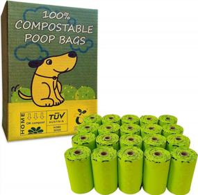 img 4 attached to 240 Count Compostable Dog Poop Bags Bulk, 9 X 13 Inches Unscented Eco-Friendly Pet Waste Bags Extra Thick Leak Proof Moonygreen