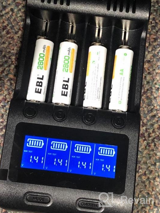 img 1 attached to 16 Count EBL AA Rechargeable Batteries 2800MAh Ready2Charge Quality review by Dan Toliver