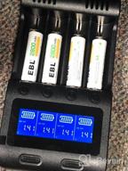 картинка 1 прикреплена к отзыву 16 Count EBL AA Rechargeable Batteries 2800MAh Ready2Charge Quality от Dan Toliver