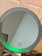 img 1 attached to Get Flawless Anywhere With Benbilry LED Lighted Travel Makeup Mirror - Rose Gold review by Amanda Kou