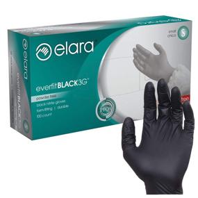 img 4 attached to Elara FNE301BK EverfitBLACK3G Disposable Non Latex