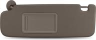 toyota 4runner 2004-2008 left driver side sun visor replacement 74320-3d050-b0 beige logo