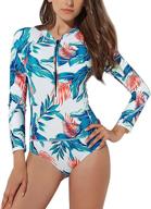 feoya surfing swimwear bathing blue green women's clothing ~ swimsuits & cover ups logo