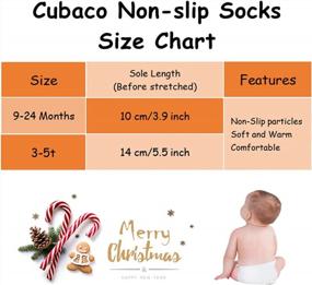img 3 attached to Keep Your Little One Safe And Comfy With CUBACO Non-Skid Baby Socks - Set Of 12 Pairs