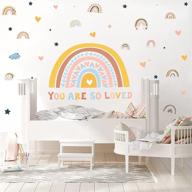 rainbow classroom wallpaper stickers playroom logo