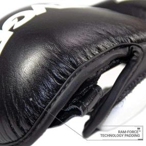 img 1 attached to Revgear Pro Series MS1 MMA Кожаные перчатки для тренировок и спарринга с превосходной защитой Great Crossover