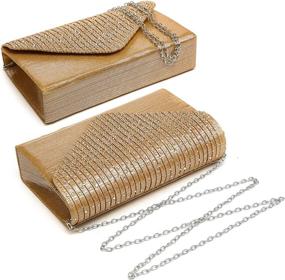 img 2 attached to Dasein Frosted Crossbody Handbags: Stylish Envelope Women's Handbags, Wallets, Clutches & Evening Bags