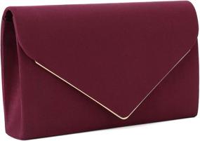 img 3 attached to Charming Tailor Elegant Binding Black Tie Women's Handbags & Wallets via Clutches & Evening Bags