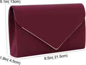 img 2 attached to Charming Tailor Elegant Binding Black Tie Women's Handbags & Wallets via Clutches & Evening Bags