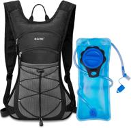 🚴 g4free cycling hydration pack backpack: lightweight 2l water bladder for outdoor activities логотип