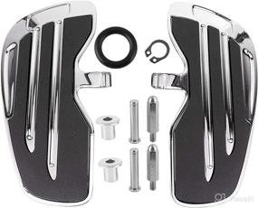 img 4 attached to Aramox Motorcycle Floorboards Footboard Accessory Motorcycle & Powersports