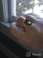 img 1 attached to Adjustable Color Mood Rings - The Perfect Decoration For Any Occasion! review by Eric Rodriguez