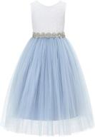 ekidsbridal floral dresses communion baptism girls' clothing : dresses logo