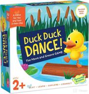 🦆 duck duck dance: interactive board game for parents & their 2-year-olds - promoting body movement and direction-following логотип