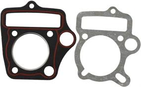 img 4 attached to GOOFIT Cylinder Gasket Replacement For 70Cc 90Cc Roketa Kazuma Horizontal Engine ATV Dirt Bike Go Kart