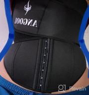 img 1 attached to Get Your Dream Body With Twins Flame Neoprene Waist Trainer - Corset Sauna Sweat Workout For Women'S Weight Loss And Waist Trimming review by Shane Grosland