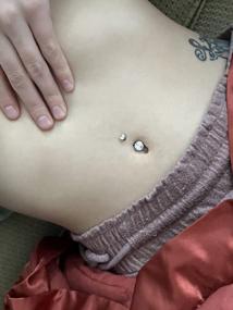 img 3 attached to QWALIT Belly Button Piercing Kit: Complete Body Piercing Kit For All Piercings!