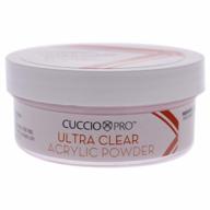 pink acrylic powder - cuccio pro ultra clear 1.6 oz logo