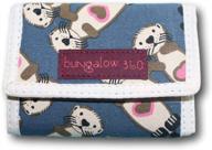 👛 bungalow 360 trifold vegan wallet: a perfect addition to women's handbags & wallets collection! logo