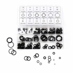 img 2 attached to 225-Piece Gydandir Professional Rubber O-Ring Sealing Washer Assortment Set For Plumbing, Automotive, Mechanic Repairs, Air Or Gas Connections