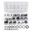 225-piece gydandir professional rubber o-ring sealing washer assortment set for plumbing, automotive, mechanic repairs, air or gas connections logo