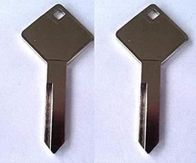 img 1 attached to Ilco Replacement Keys for A.R.E. Truck Cap Toppers - 2 Cut Keys (0012) - Covers Range from 0001 to 0020