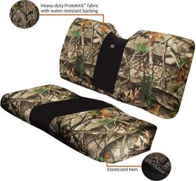 img 2 attached to 🔍 Enhanced Camo QuadGear UTV Bench Seat Cover by Classic Accessories Next Vista G1