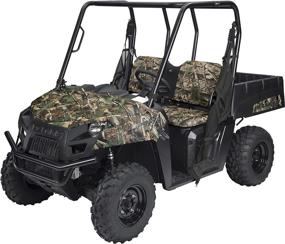 img 4 attached to 🔍 Enhanced Camo QuadGear UTV Bench Seat Cover by Classic Accessories Next Vista G1