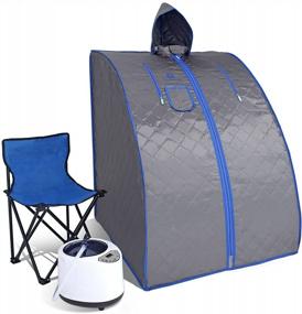 img 4 attached to Relax And Refresh Yourself At Home With The COSVALVE Portable Sauna And Steam Spa Tent