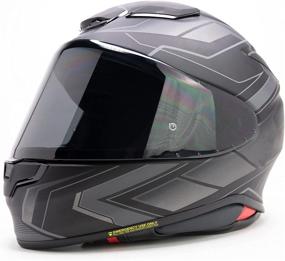 img 2 attached to 🔥 Aftermarket Dark Smoke Shield (CWR-F2) for RF-1400 Helmet - Pinlock Ready Visor Upgrade (NXR 2 Z8)