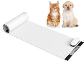 img 4 attached to 🐾 Pet Training Mat for Dogs and Cats - 60 x 12 Inches - 3 Training Modes - Indoor Use - Keep Dogs Off Couch - LED Indicator - Intelligent Safety Protect - DOG CARE Pet Shock Mat