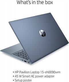 img 2 attached to 💻 HP Pavilion 15.6" FHD Laptop Ryzen 5 4500U 8GB RAM 512GB SSD Windows 10 Horizon Blue - 2020 Model