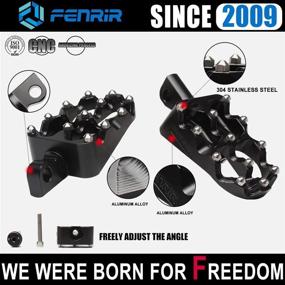 img 1 attached to FENRIR Motorcycle Footrest Sportster Breakout