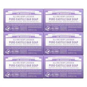 img 4 attached to Revive and Nourish Your Skin with Dr. Bronners Pure Castile Bar Soap for Body Care