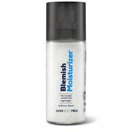 blemish moisturizer for men - daily lightweight face moisturizer with bamboo, hyaluronic acid, and zinc. hydrates and soothes post-shave irritation. fast-absorbing lotion, 2.02 fl oz. logo