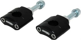 img 3 attached to 🏍️ Outlaw Racing 12074 Kawasaki Bar Handlebar Mounts Riser Clamp for 7/8" KX 125 KX 250 KX250F