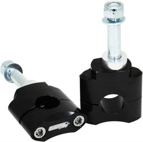 img 4 attached to 🏍️ Outlaw Racing 12074 Kawasaki Bar Handlebar Mounts Riser Clamp for 7/8" KX 125 KX 250 KX250F