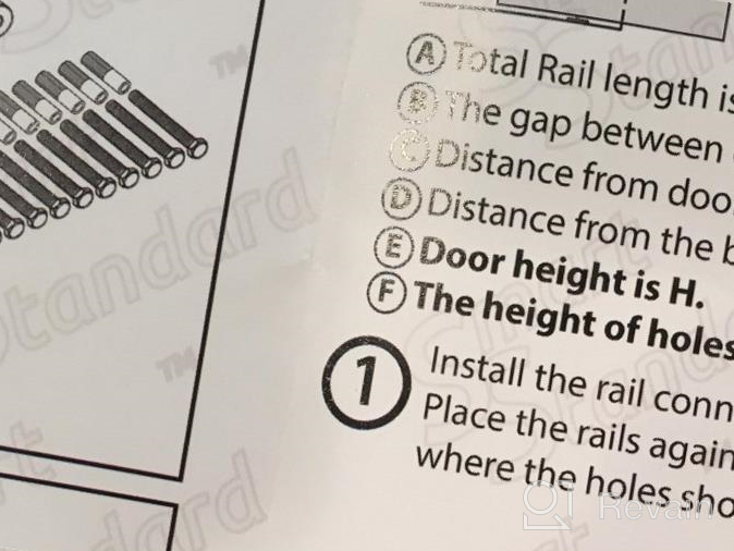 img 1 attached to Heavy Duty 12Ft Double Sliding Barn Door Hardware Kit - Smooth & Quiet Operation For 36" Wide Doors - J Shape Hanger Black | SMARTSTANDARD. review by Nick Reddy