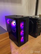 img 1 attached to Experience Unparalleled Gaming Performance with MSI MPG Series GUNGNIR 110R Mid-Tower PC Case: Tempered Glass, ARGB Fans & Liquid Cooling Support review by Ada Fedorowicz ᠌