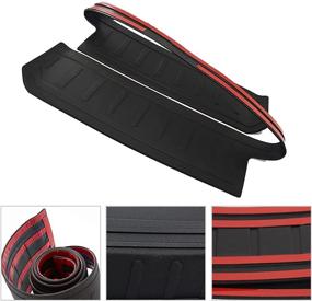 img 1 attached to 🚗 2021-2022 Ford Bronco Sport Trunk Rear Bumper Guards: YIUIY CX430 4 Door Pad/Protector