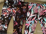 img 1 attached to High-quality Multipack Leggings: Lightweight, Athletic, and Comfortable Girls' Clothing review by Angela Fullerton