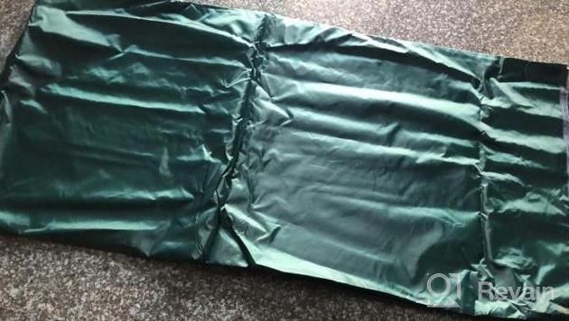 img 1 attached to Lightweight And Durable Camping Tarp Shelter With Hammock Rain Fly For Fishing, Beach, And Picnic - Waterproof, Portable, And Compact - Anyoo review by Jason Pruett