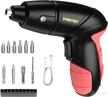 electric screwdriver rechargeable cordless battery logo