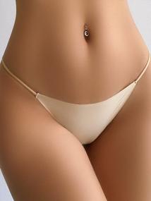 img 1 attached to Verdusa Women'S Low Rise Seamless G String Thong Panty Underwear Lingerie