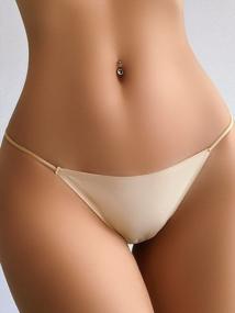 img 2 attached to Verdusa Women'S Low Rise Seamless G String Thong Panty Underwear Lingerie