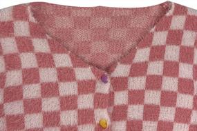 img 2 attached to Y2K-Inspired Women'S Vintage Cardigan: Cropped, Long Sleeves, And Button-Down