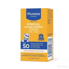 img 3 attached to 🌞 Natural Mineral Sunscreen Stick, Mustela - Broad Spectrum Protection